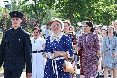 В Бресте воссоздали атмосферу последнего мирного дня 1941 года