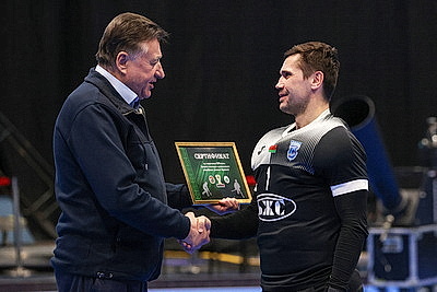 Брестский \"Строитель\" обыграл \"Минск\" в финале мужского ЧБ по индорхоккею