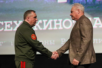 В Минске представили фильм о летчиках-героях \"Одно на двоих\"