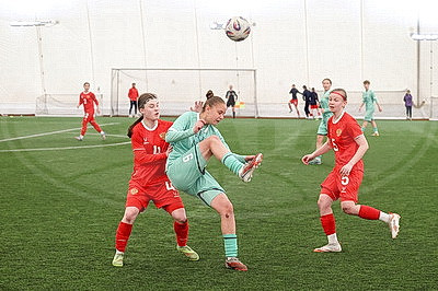 Сборная России WU-16 одержала победу над сборной Беларуси в турнире развития УЕФА