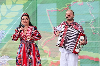 Празднование Дня Независимости в Могилеве