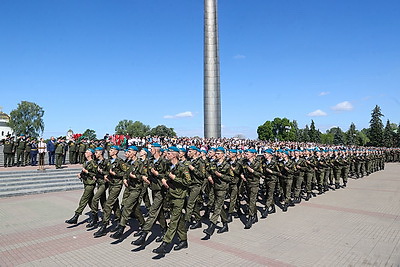 Около 10 тыс. новобранцев приняли военную присягу в Вооруженных Силах Беларуси