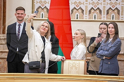 Сотрудники \"Гродноэнерго\" посетили Дворец Независимости