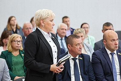 В Россонах проходит выездное заседание совета при Президиуме Совета Республики