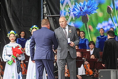 Празднование Дня Независимости в Гродно