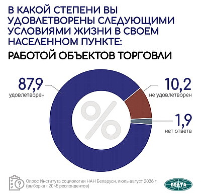 Инфографика. Результаты социсследования по актуальным вопросам соцэкономразвития Беларуси