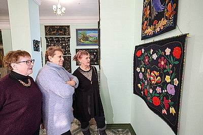 В витебской ратуше открылась выставка маляванки