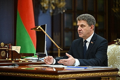 Лукашенко принял с докладом председателя Мингорисполкома