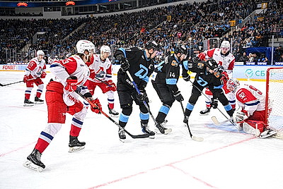 Хоккеисты \"Динамо\" прервали серию неудач, по буллитам победив \"Локомотив\"