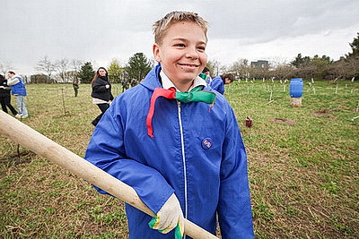 \"Символ мая, Победы, добра и плодородия\". В Беларуси проходит акция \"Яблоневый сад\"