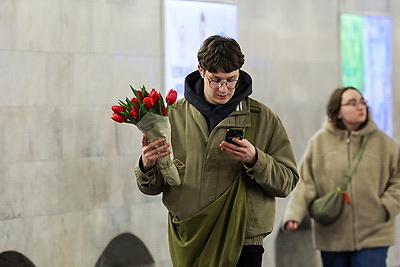 Атмосфера на улицах белорусских городов в преддверии 8 Марта