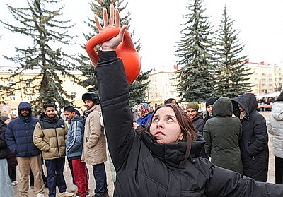 Интернациональная Масленица прошла в Витебском медуниверситете