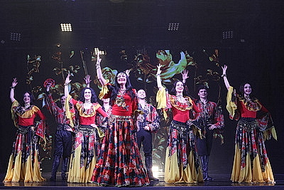 Сольный концерт коллектива \"Аллюр\" прошел на сцене Молодежного театра эстрады