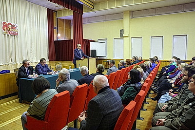 В рамках Единый день информирования состоялась встреча Караника с коллективом НИИ радиоматериалов