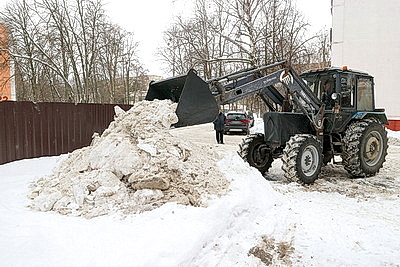 В Гомеле стартовал декадник по уборке снега
