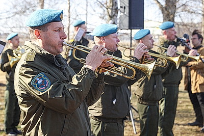 Останки 12 жертв геноцида белорусского народа перезахоронили в Кобрине