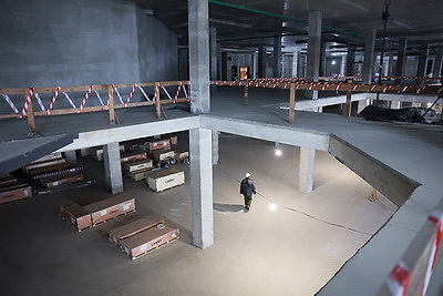 В Московском районе Минска возводится многофункциональный комплекс общественного назначения