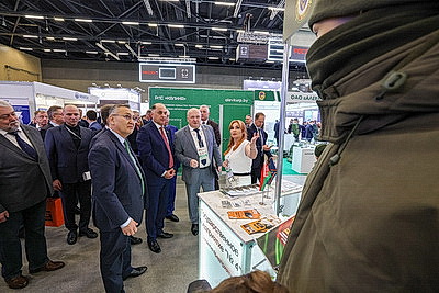 Выставка \"Национальная безопасность. Беларусь-2026\" проходит в Минске
