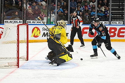 Минское \"Динамо\" на домашней арене обыграло \"Северсталь\" в КХЛ