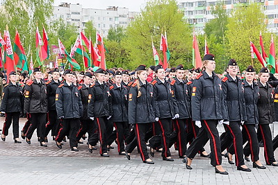 Переполняло чувство любви к Родине. В Витебске чествовали главные государственные символы