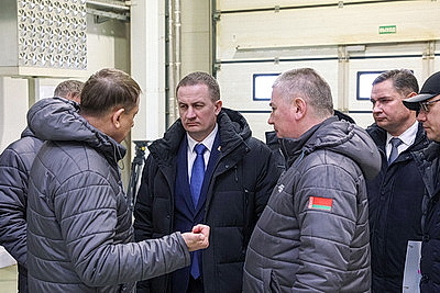 Как будут расширять автобусное производство МАЗ? Турчин ознакомился с производственными цехами