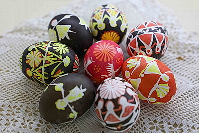 В музее Якуба Коласа представили искусство росписи яиц