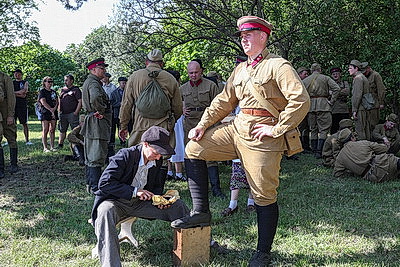 В Бресте воссоздали атмосферу последнего мирного дня 1941 года