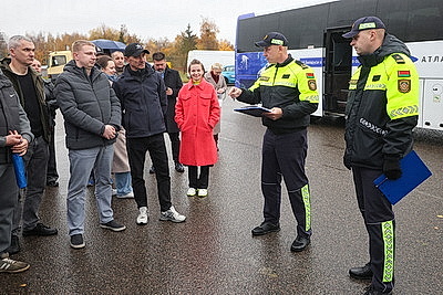 Конкурс профессионального мастерства среди водителей автобусов прошел в Гродно