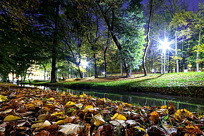 Осенний вечер в Минске