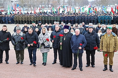 В Гомеле прошел митинг в честь 37-й годовщины вывода советских войск из Афганистана