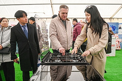 Выставки продукции и услуг белорусских предприятий организовали на международном форуме деловых контактов в Бресте