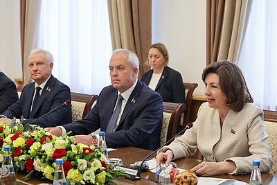 Кочанова и Сергеенко встретились с Президентом Республики Союз Мьянма