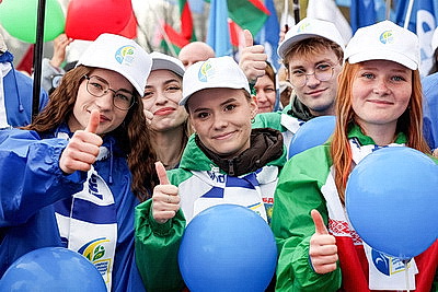 Белорусы отмечают Праздник труда