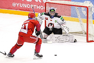 Хоккеисты \"Юности\" победили \"Неман\" на старте плей-офф экстралиги