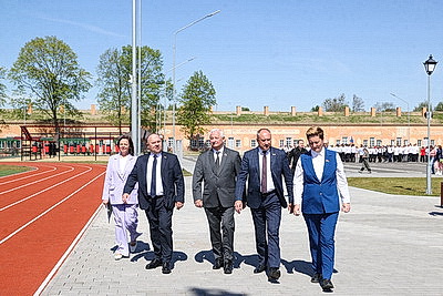 В патриотическом центре в Брестской крепости стартовала новая смена
