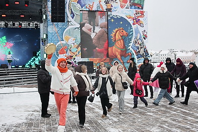 Рождественские празднования \"Колядки. Время чудес и веселья\" прошли в Минске