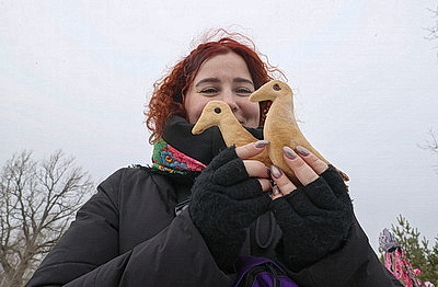 Старинный обряд \"Чырачка\" провели в агрогородке Тонеж
