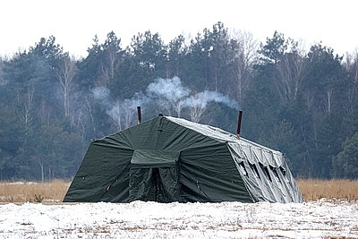 Брестские десантники пробежали марш-бросок на 5 км во время проверки боеготовности ВС