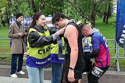 \"Забег отважных\" в десятый раз собрал любителей бега в Парке Победы в Минске