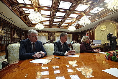 Лукашенко пообщался с журналистами