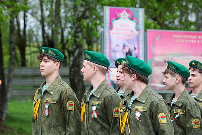 Около 200 школьников Могилевской области участвуют в состязаниях в в/ч 72471
