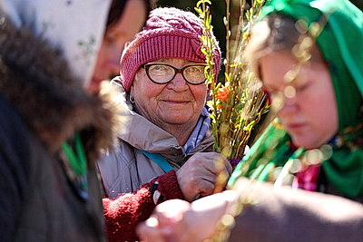 Празднование \"Вербницы\" прошло в Музее народной архитектуры и быта