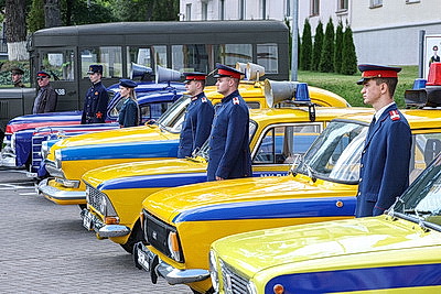 Кочанова и Матвиенко посетили Специализированный лицей МВД