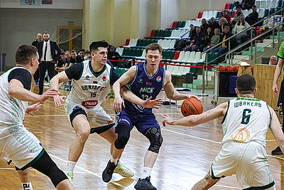 Баскетболисты \"МИНСКА\" одержали победу над могилевским \"Борисфеном\"