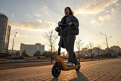 Солнечный весенний день в Минске