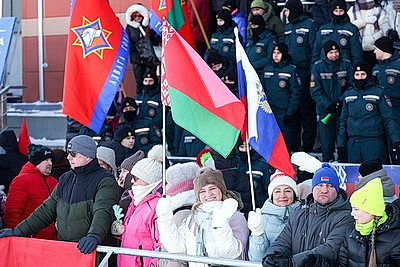 Команда Беларуси выиграла смешанную эстафету на домашнем этапе Кубка Содружества