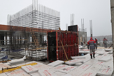 Физкультурно-оздоровительный комплекс строится в Петрикове