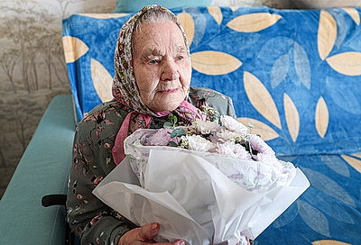 В Витебске поздравили Марию Катульскую со 100-летием