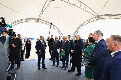 Лукашенко ознакомился с развитием племенного животноводства