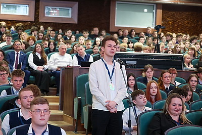 Узнать о службе и поговорить с профессионалами. Первый молодежный правоохранительный форум прошел в Могилеве